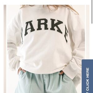Parke varsity mockneck sweatshirt